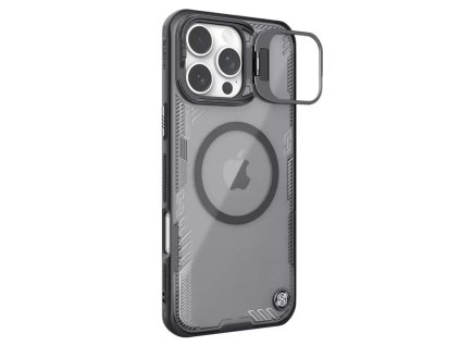 60930 nillkin iceblade prop magnetic s vyrezom na kameru kryt na iphone 16 pro cierny