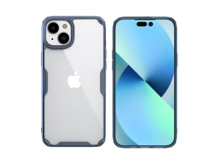 59229 nillkin nature tpu kryt na iphone 15 plus modry