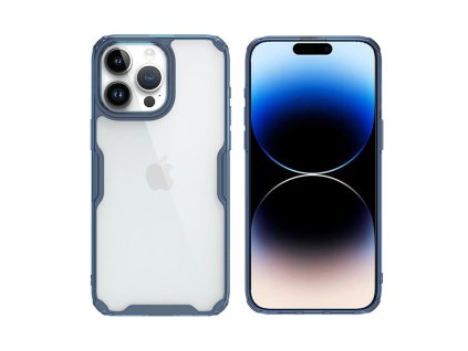 59226 nillkin nature tpu kryt na iphone 15 pro modry