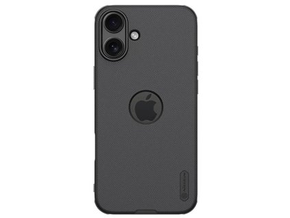 60804 nillkin super frosted shield pro logo cutout kryt na iphone 16 cierny