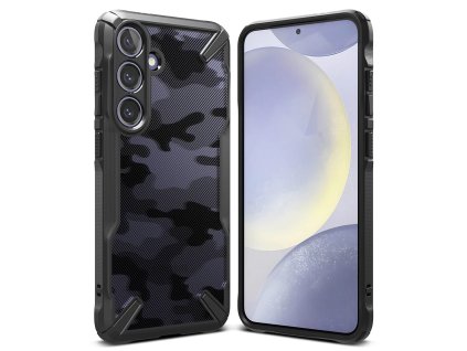 64788 ringke fusion x design kryt na samsung galaxy s24 camo black