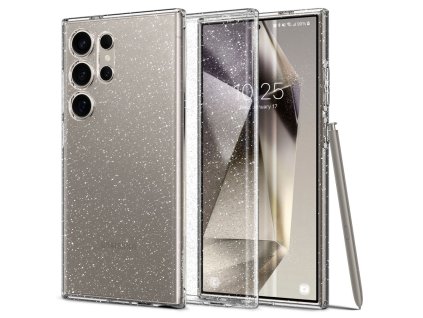 64149 spigen liquid crystal glitter kryt na samsung galaxy s24 ultra kristalovy kremen crystal quartz