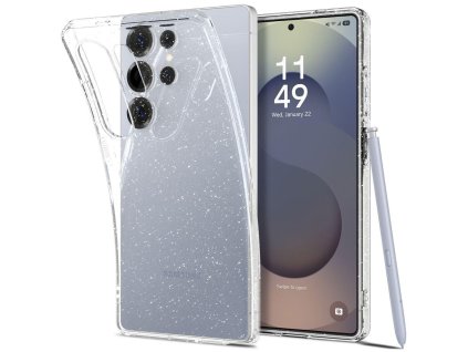 64227 spigen liquid crystal glitter kryt na samsung galaxy s25 ultra kristalovy kremen crystal quartz