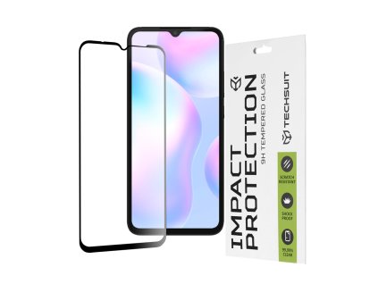 73383 techsuit 111d full cover full glue glass tvrdene sklo pre xiaomi redmi 9 9a 9at 9c 9c nfc 10 10 2022 10a a1 a1 a2 a2 cierne
