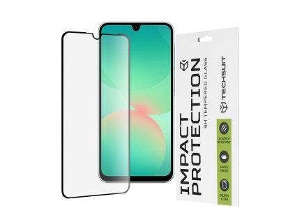 70956 techsuit 111d full cover full glue glass ochranne sklo na samsung galaxy a26 5g cierne