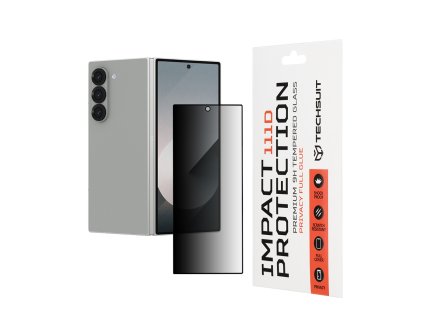 73080 2 techsuit 111d privacy full glue outside screen sukromne ochranne sklo pre samsung galaxy z fold6 cierne