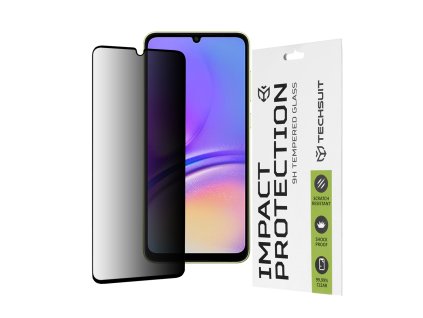 69192 techsuit 111d privacy full glue ochranne sklo na samsung galaxy a05 a05s cierne