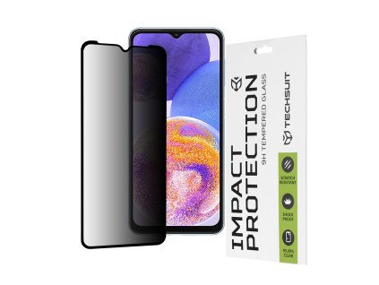 69078 techsuit 111d privacy full glue ochranne sklo na samsung galaxy a23 4g a23 5g m23 f23 m33 a13 4g m13 f13 cierne