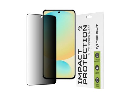 65370 techsuit 111d privacy full glue ochranne sklo na samsung galaxy s24 fe cierne