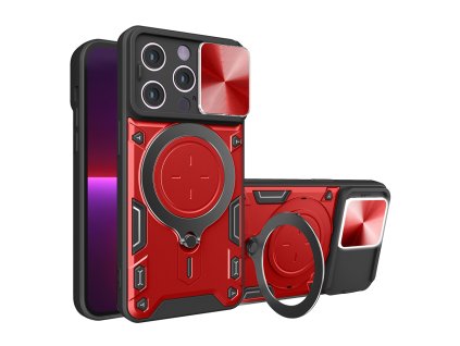 60192 techsuit camguard pro kryt na iphone 13 pro cerveny