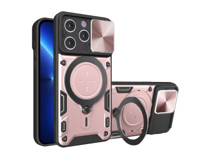 60207 techsuit camguard pro kryt na iphone 13 pro max ruzovo zlaty