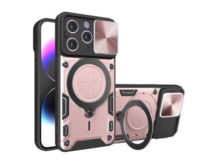 60219 techsuit camguard pro kryt na iphone 14 pro ruzovo zlaty