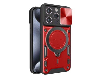 60246 7 techsuit camguard pro kryt na iphone 15 pro max cerveny