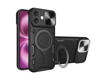 60273 7 techsuit camguard pro kryt na iphone 16 plus cierny