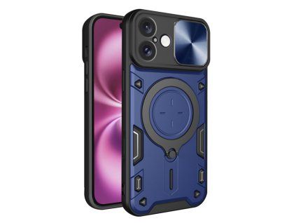 60279 techsuit camguard pro kryt na iphone 16 plus modry
