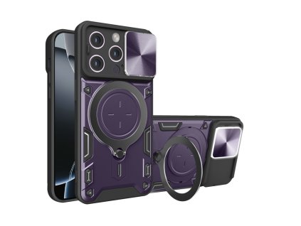 60297 7 techsuit camguard pro kryt na iphone 16 pro fialovy