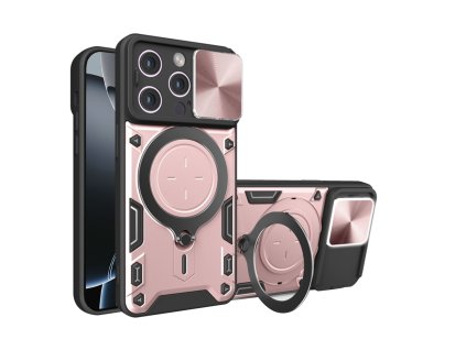 60300 7 techsuit camguard pro kryt na iphone 16 pro ruzovo zlaty