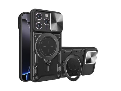 60303 techsuit camguard pro kryt na iphone 16 pro max cierny