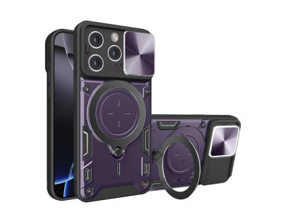 60312 techsuit camguard pro kryt na iphone 16 pro max fialovy