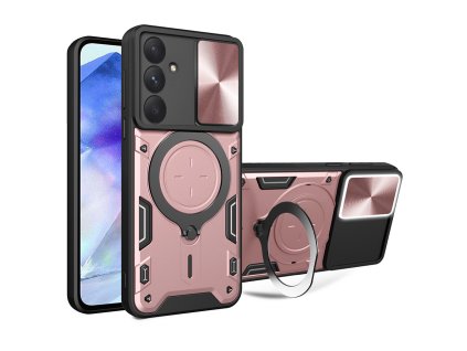 69843 techsuit camguard pro kryt na samsung galaxy a55 5g ruzovo zlaty