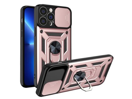 59823 techsuit camshield series kryt na iphone 13 pro max ruzovo zlaty
