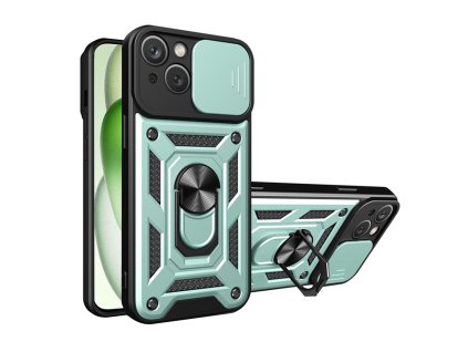 62946 techsuit camshield series kryt na iphone 15 plus zeleny