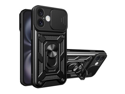 59958 techsuit camshield series kryt na iphone 16 plus cierny