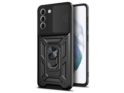 64641 techsuit camshield series kryt na samsung galaxy s21 plus 5g cierny