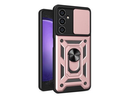 65115 techsuit camshield series kryt na samsung galaxy s23 fe ruzovo zlaty