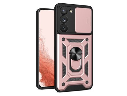 65103 techsuit camshield series kryt na samsung galaxy s23 plus ruzovo zlaty