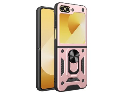 72684 techsuit camshield series ochranny obal pre samsung galaxy z flip6 ruzovozlaty