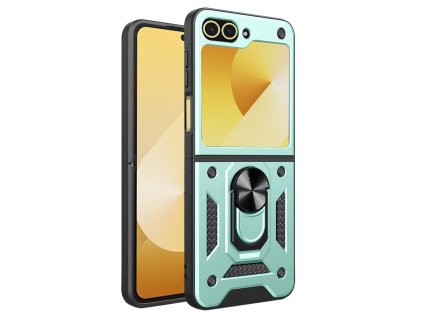 72687 techsuit camshield series ochranny obal pre samsung galaxy z flip6 zeleny