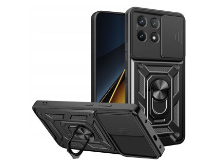 73638 techsuit camshield series puzdro pre xiaomi poco x6 pro cierne