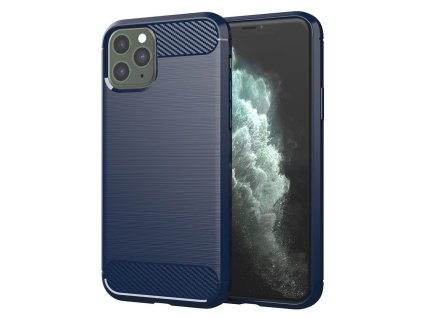 62976 7 techsuit carbon silicone kryt na iphone 11 pro max modry