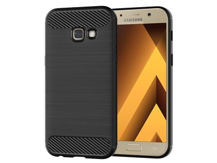 68505 7 techsuit carbon silicone kryt na samsung galaxy a5 2017 a520 cierny