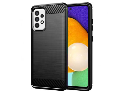 68553 8 techsuit carbon silicone kryt na samsung galaxy a52 4g a52 5g a52s 5g cierny