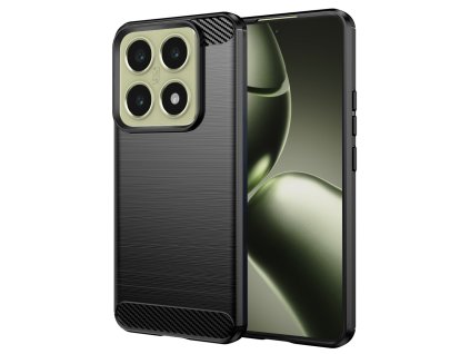 75081 techsuit carbon silicone puzdro pre xiaomi 14t cierne