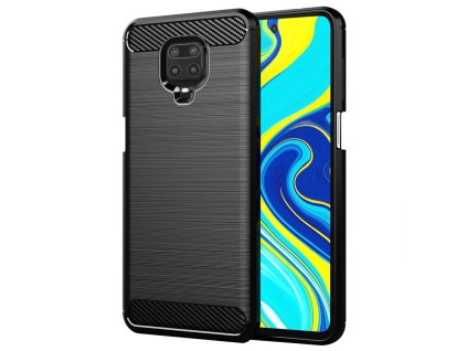 73338 4 techsuit carbon silicone puzdro pre xiaomi redmi note 9s redmi note 9 pro note 9 pro max cierne