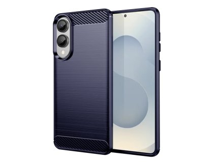73263 techsuit carbon silicone silikonovy obal pre samsung galaxy s25 edge modry