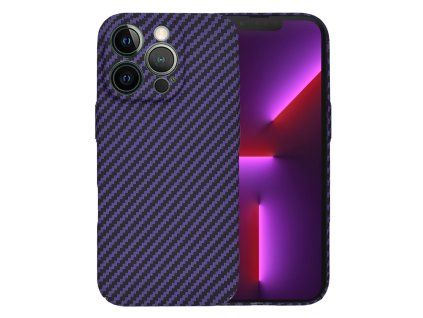 150973 techsuit carbonite fibershell iphone 13 pro purple