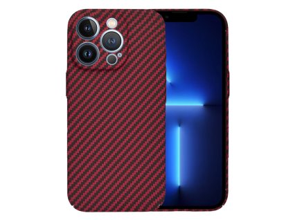 60588 2 techsuit carbonite fibershell kryt na iphone 13 pro max cerveny