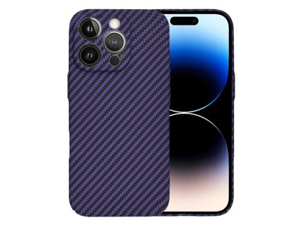 60120 4 techsuit carbonite fibershell kryt na iphone 14 pro fialovy