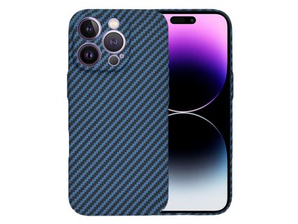 60132 4 techsuit carbonite fibershell kryt na iphone 14 pro max tyrkysovy