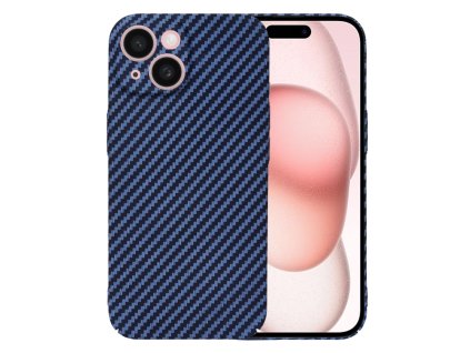60147 techsuit carbonite fibershell kryt na iphone 15 tyrkysovy