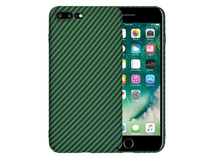 61047 techsuit carbonite fibershell kryt na iphone 7 plus iphone 8 plus zeleny