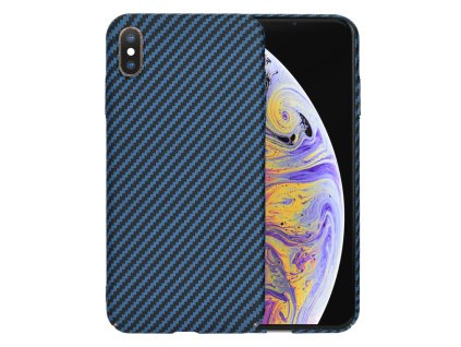 61026 techsuit carbonite fibershell kryt na iphone xs max tyrkysovy
