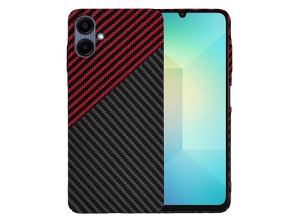 70623 techsuit carbonite fibershell kryt na samsung galaxy a06 cerveny vortex
