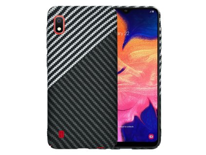 70197 techsuit carbonite fibershell kryt na samsung galaxy a10 stealth sivy