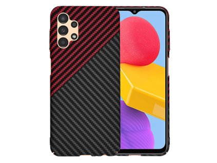 70263 techsuit carbonite fibershell kryt na samsung galaxy a13 4g cerveny vortex