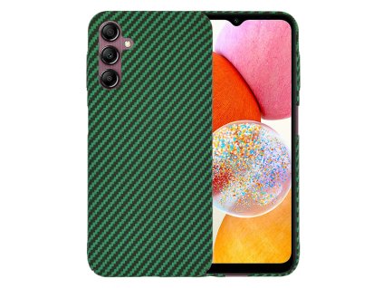 69918 techsuit carbonite fibershell kryt na samsung galaxy a14 4g a14 5g zeleny